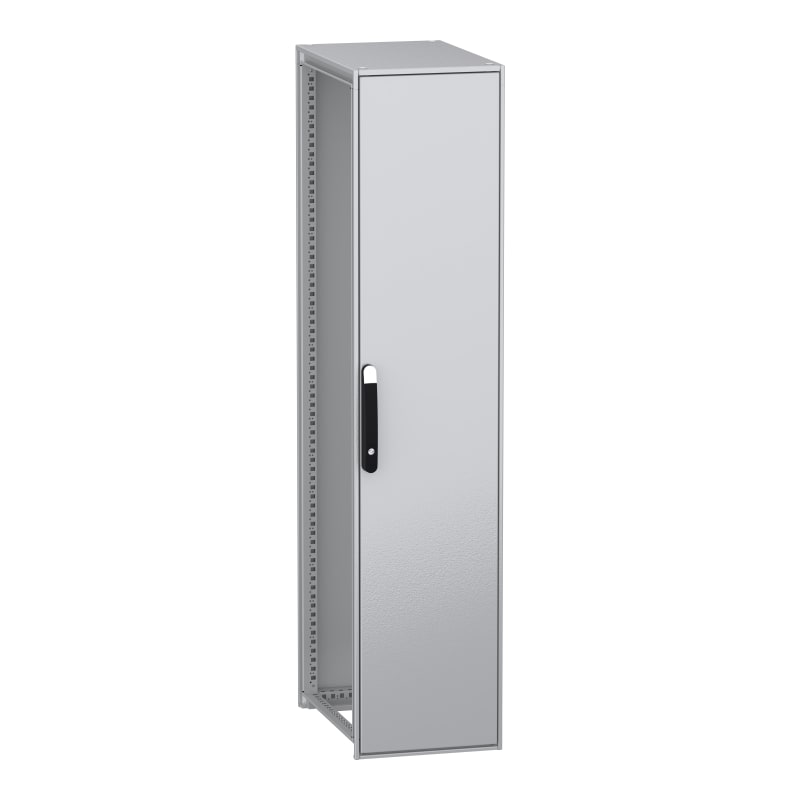 Schneider Electric Floor standing modular electrical enclosure, PanelSeT SFN, decarbonized steel, 1800X400X600MM, IP55 NSYSFN18460