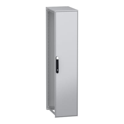 Schneider Electric Floor standing modular electrical enclosure, PanelSeT SFN, decarbonized steel, 1800X400X600MM, IP55 NSYSFN18460