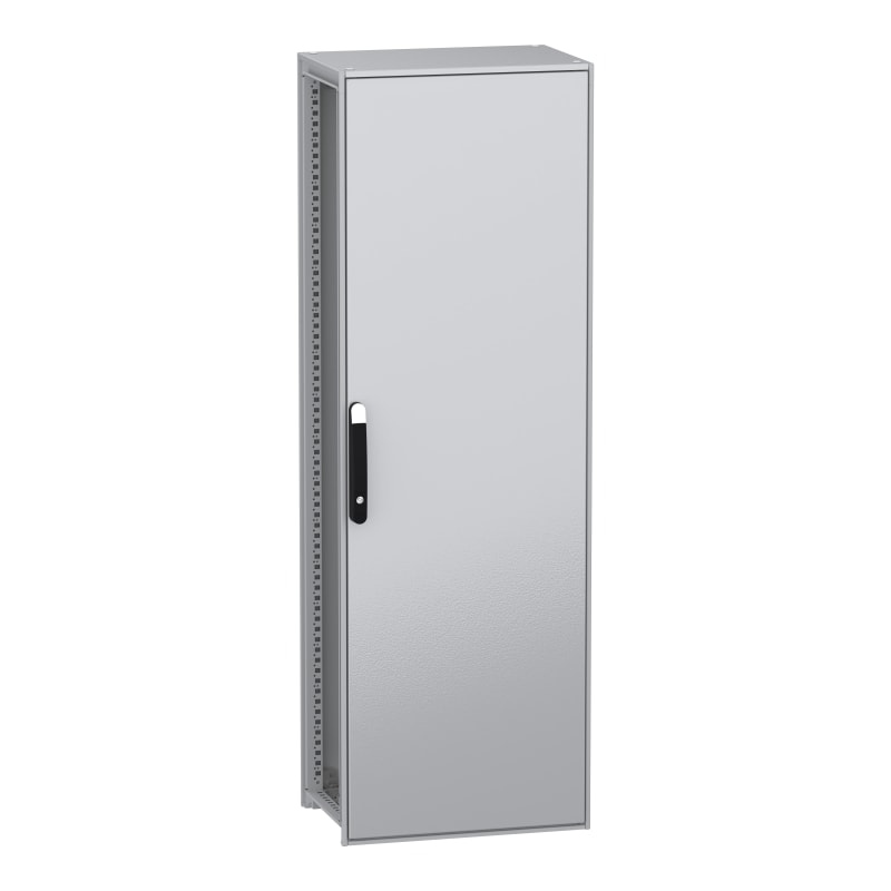 Schneider Electric Floor standing modular electrical enclosure, PanelSeT SFN, decarbonized steel, 1800X600X400MM, IP55 NSYSFN18640