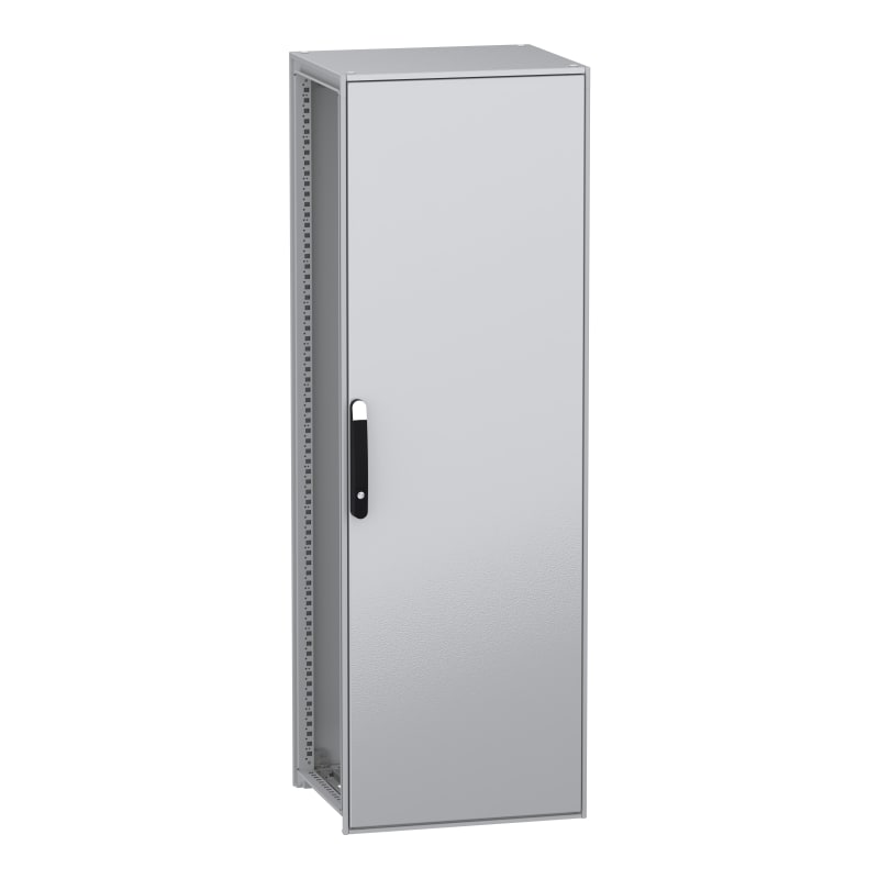 Schneider Electric Floor standing modular electrical enclosure, PanelSeT SFN, decarbonized steel, 1800X600X500MM, IP55 NSYSFN18650