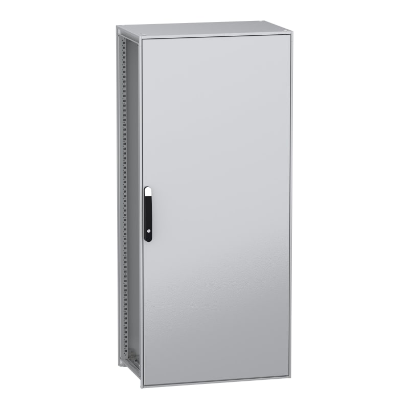 Schneider Electric Floor standing modular electrical enclosure, PanelSeT SFN, decarbonized steel, 1800X800X500MM, IP55 NSYSFN18850