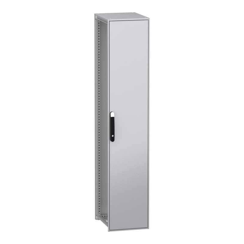 Schneider Electric Floor standing modular electrical enclosure, PanelSeT SFN, decarbonized steel, 2000X400X500MM, IP55 NSYSFN20450