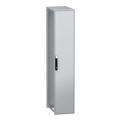 Schneider Electric Floor standing modular electrical enclosure, PanelSeT SFN, decarbonized steel, 2000X400X600MM, IP55 NSYSFN20460