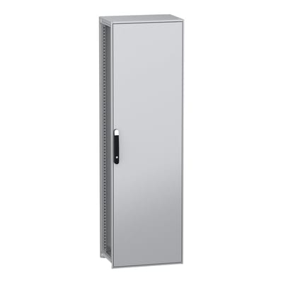Schneider Electric Floor standing modular electrical enclosure, PanelSeT SFN, decarbonized steel, 2000X600X400MM, IP55 NSYSFN20640