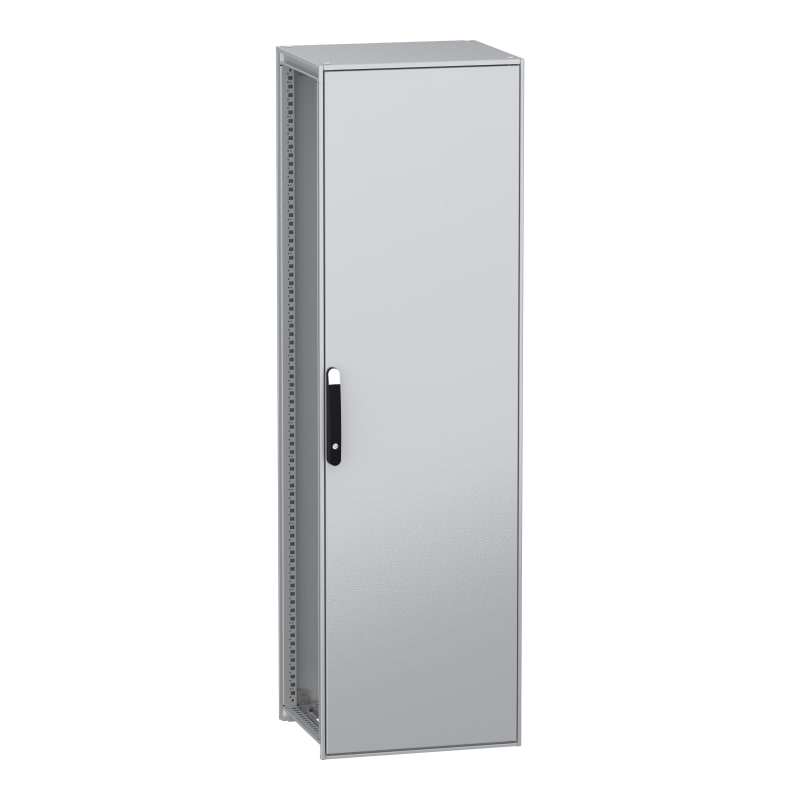 Schneider Electric Floor standing modular electrical enclosure, PanelSeT SFN, decarbonized steel, 2000X600X500MM, IP55 NSYSFN20650
