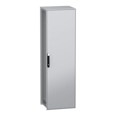 Schneider Electric Floor standing modular electrical enclosure, PanelSeT SFN, decarbonized steel, 2000X600X500MM, IP55 NSYSFN20650