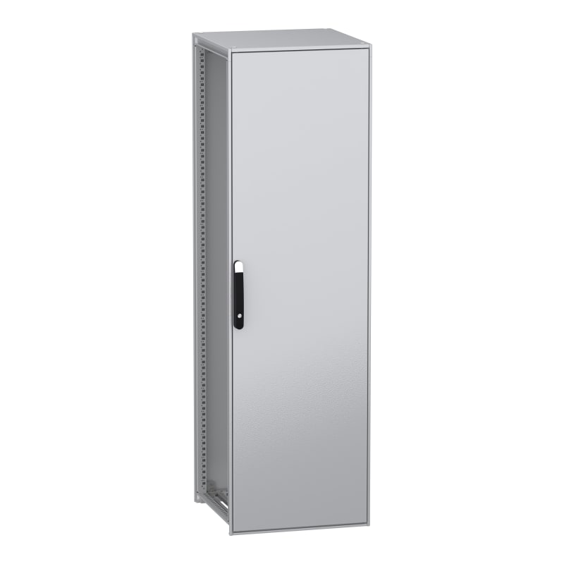 Schneider Electric Floor standing modular electrical enclosure, PanelSeT SFN, decarbonized steel, 2000X600X600MM, IP55 NSYSFN20660