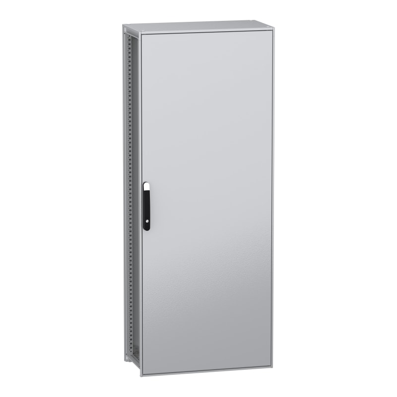 Schneider Electric Floor standing modular electrical enclosure, PanelSeT SFN, decarbonized steel, 2000X800X400MM, IP55 NSYSFN20840