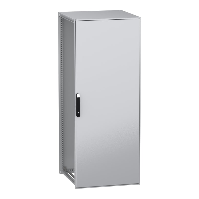Schneider Electric Floor standing modular electrical enclosure, PanelSeT SFN, decarbonized steel, 2000X800X800MM, IP55 NSYSFN20880