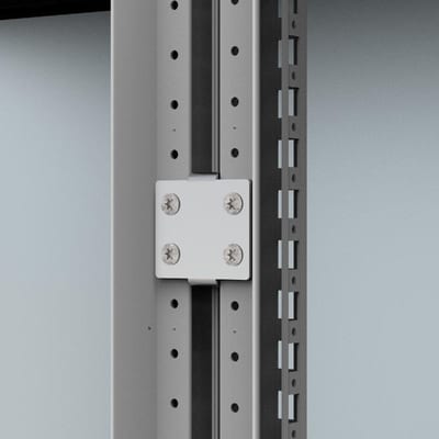 nVent HOFFMAN CCE06 External Baying Kit, CCE, 57X57X20MM, Zinc Plated, Mild Steel