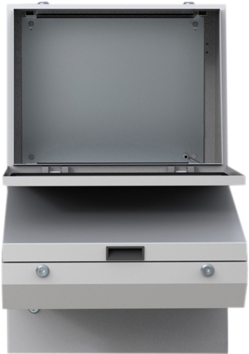 nVent HOFFMAN CDPZ06 Galvanised Steel Mounting Plate 600 mm