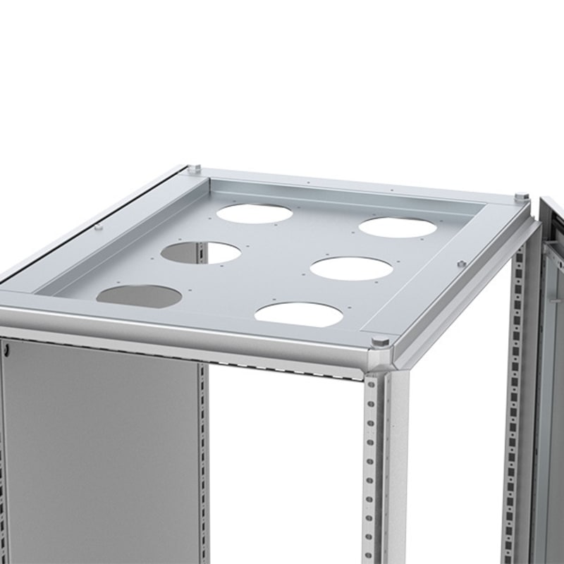 nVent HOFFMAN CFR0606 Fan Roof Plates, CFR, 24X560X558MM, Zinc Plated, Mild Steel