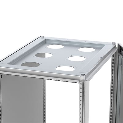 nVent HOFFMAN CFR0808 Fan Roof Plates, CFR, 24X760X758MM, Zinc Plated, Mild Steel
