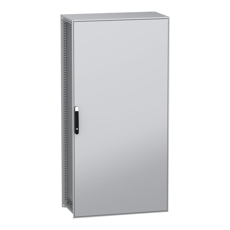 Schneider Electric Floor standing modular electrical enclosure, PanelSeT SFN, decarbonized steel, 2000X1000X500MM, IP55 NSYSFN201050