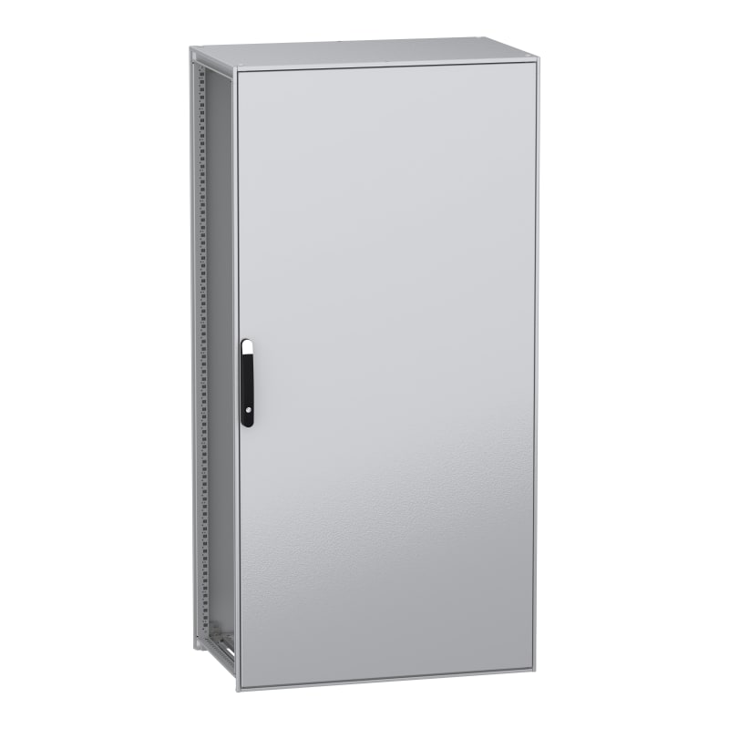 Schneider Electric Floor standing modular electrical enclosure, PanelSeT SFN, decarbonized steel, 2000X1000X600MM, IP55 NSYSFN201060