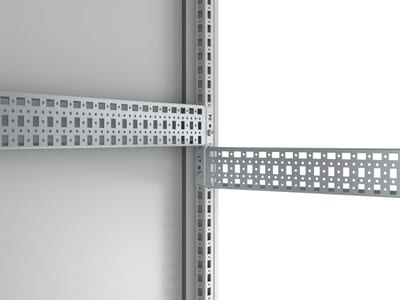 nVent HOFFMAN CLPK1000 Click-In Mounting Profile, CLPK, 74X953X26MM, Zinc Plated, Mild Steel