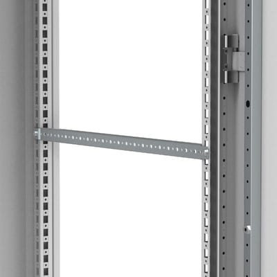 nVent HOFFMAN CMB402 Side mounting bars, CMB, 25X352X14MM, Zinc Plated, Mild Steel