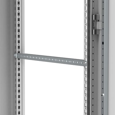 nVent HOFFMAN CMB602 Side mounting bars, CMB, 25X552X14MM, Zinc Plated, Mild Steel