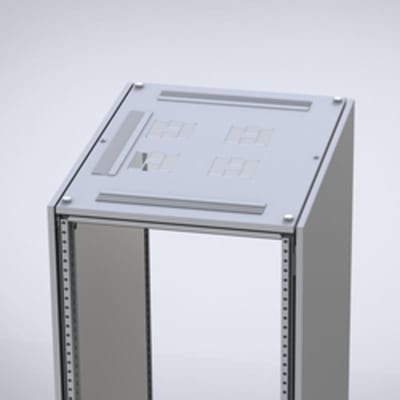 nVent HOFFMAN CRB0808R5 Cable roof plate, 800X800, Mild steel