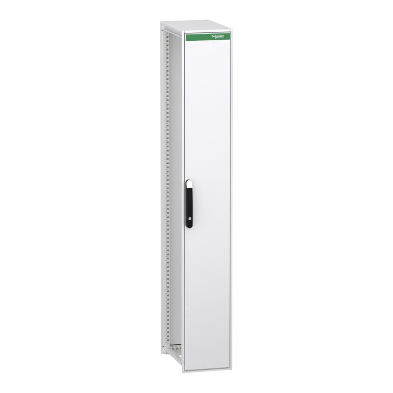 Schneider Electric Floor standing modular electrical enclosure, PrismaSeT HD, decarbonized steel, 2000X300X500MM, IP55, RAL9003 NSYSFN20350ED