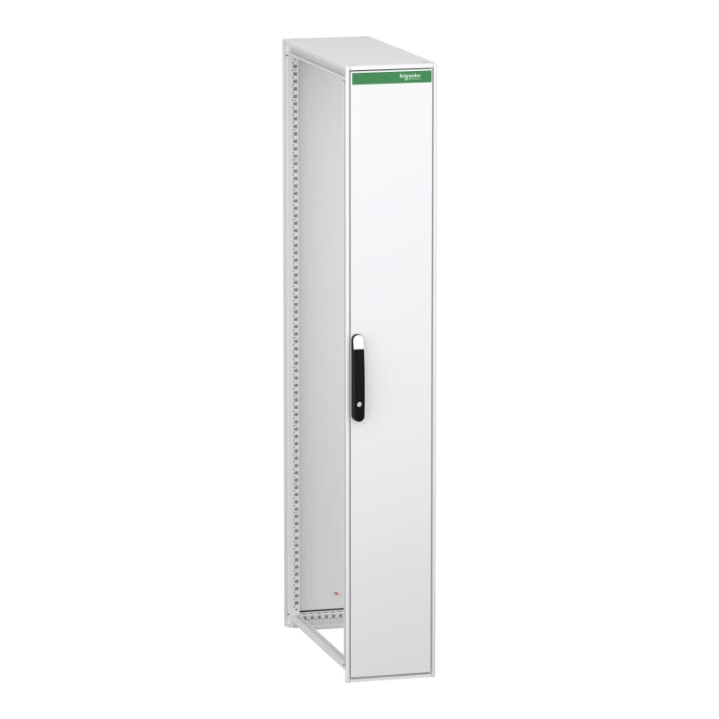 Schneider Electric Floor standing modular electrical enclosure, PrismaSeT HD, decarbonized steel, 2000X300X800MM, IP55, RAL9003 NSYSFN20380ED