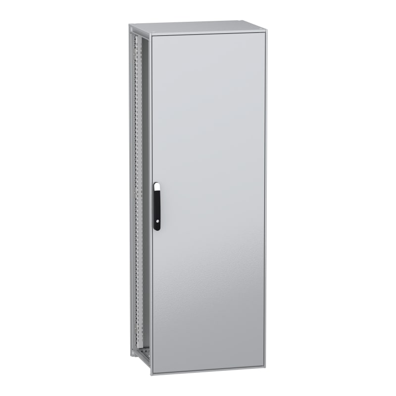 Schneider Electric Floor standing modular electrical enclosure, PrismaSeT HD, decarbonized steel, 2000X700X500MM, IP55 NSYSFPN20750G