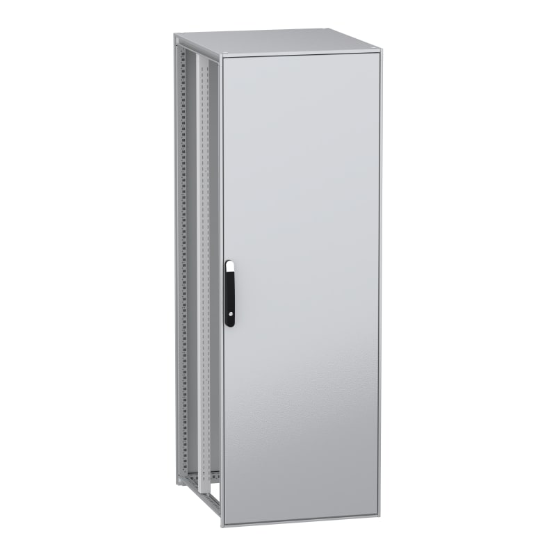 Schneider Electric Floor standing modular electrical enclosure, PrismaSeT HD, decarbonized steel, 2000X700X800MM, IP55 NSYSFPN20780G