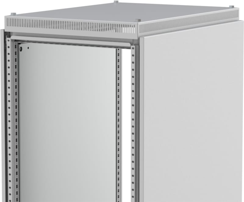 nVent HOFFMAN CVR0804R5 Ventilation Roofs, CVR, 58X800X400MM, Zinc Plated, Mild Steel