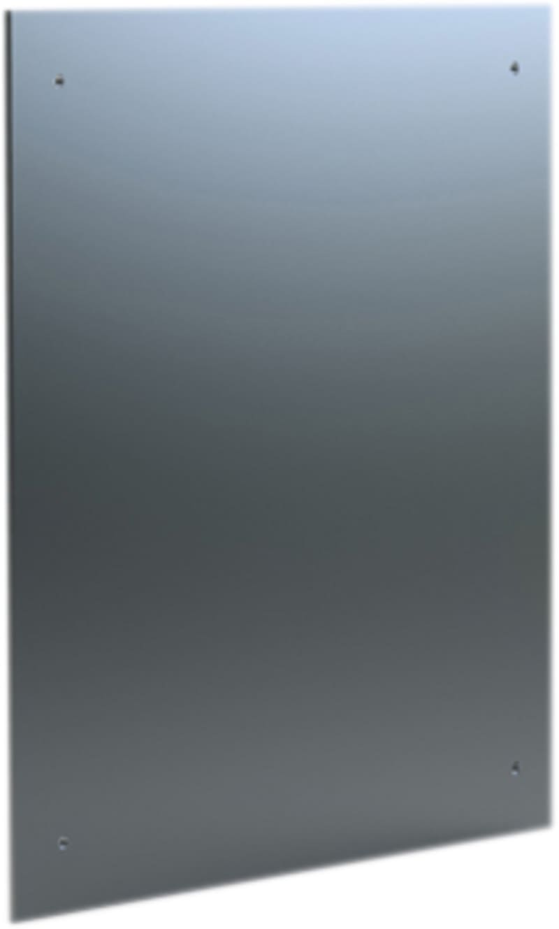 nVent HOFFMAN DFC04 Closing Plates, DFC, 125X125X2MM, Zinc Plated, Mild Steel