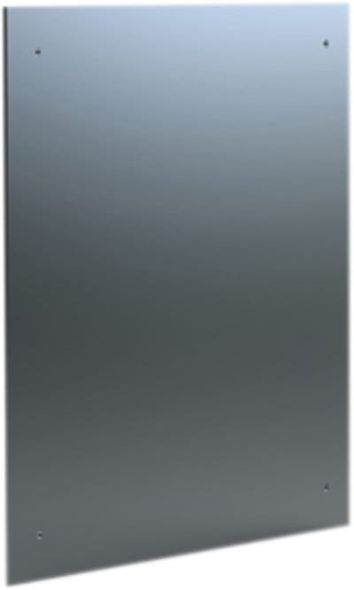nVent HOFFMAN DFC04 Closing Plates, DFC, 125X125X2MM, Zinc Plated, Mild Steel