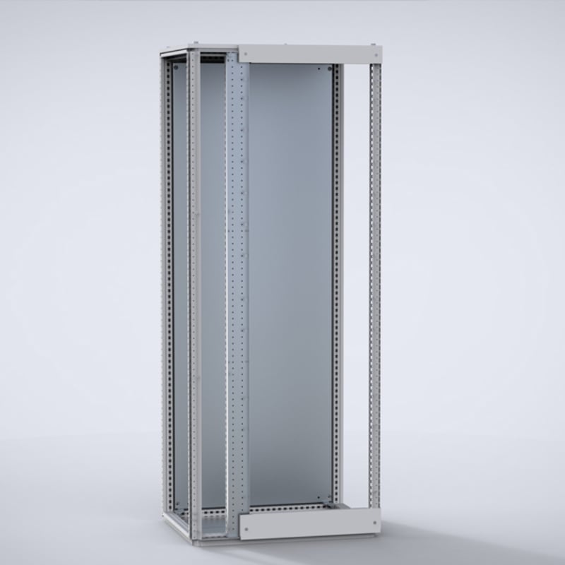 nVent HOFFMAN DPC0716R5 Front panel, 100+70X600, Mild steel, top and bottom