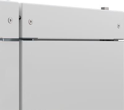 nVent HOFFMAN DPC0718R5 Front panel, 100+70X800, Mild steel, top and bottom