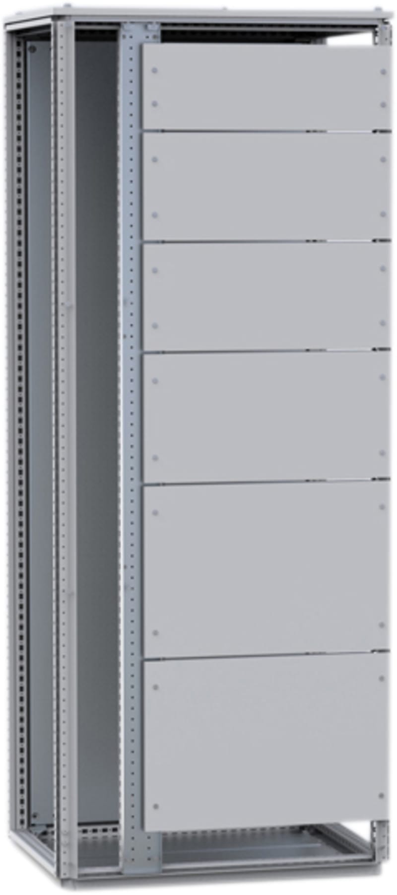 nVent HOFFMAN DPP04008R5 Partial panel, 400X800, Mild steel