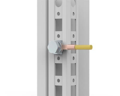 nVent HOFFMAN ECF06 Earthing Connections for Frames, ECF, Copper, M6