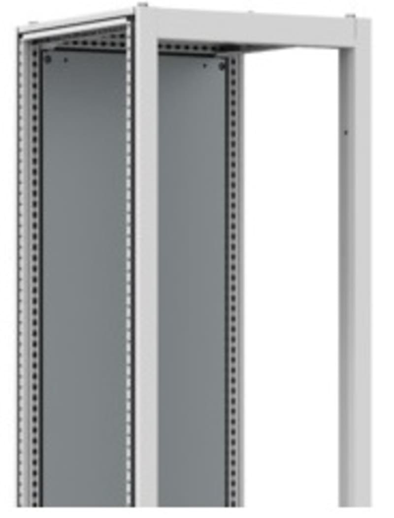 nVent HOFFMAN FFC2006R5 Front Frame Cover, FFC, 1982X592X54MM, Light Gray, Mild Steel