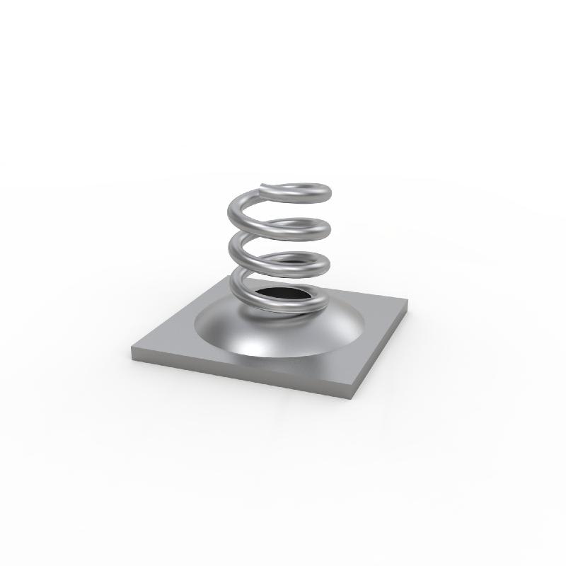 nVent HOFFMAN GLM20-6P Sliding Nut, GLM, 32X17X17MM, Zinc Plated, Mild Steel, M6