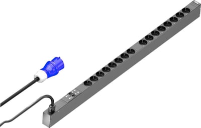 PDU basic 32A/1P 16X7/3 Schuko