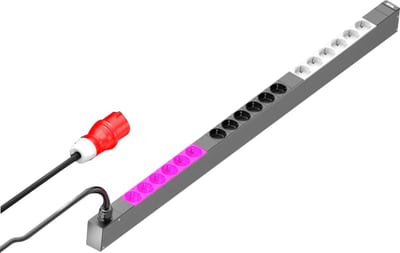 PDU basic 16A/3P 18X7/3 Schuko