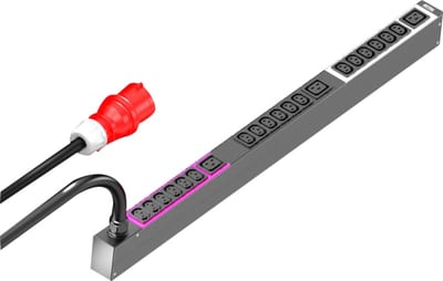 PDU basic 16A/3P 18XC13+3XC19