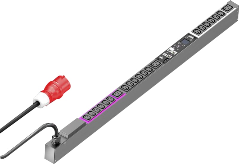 PDU met. 16A/3P 18XC13+3XC19 (7979235)