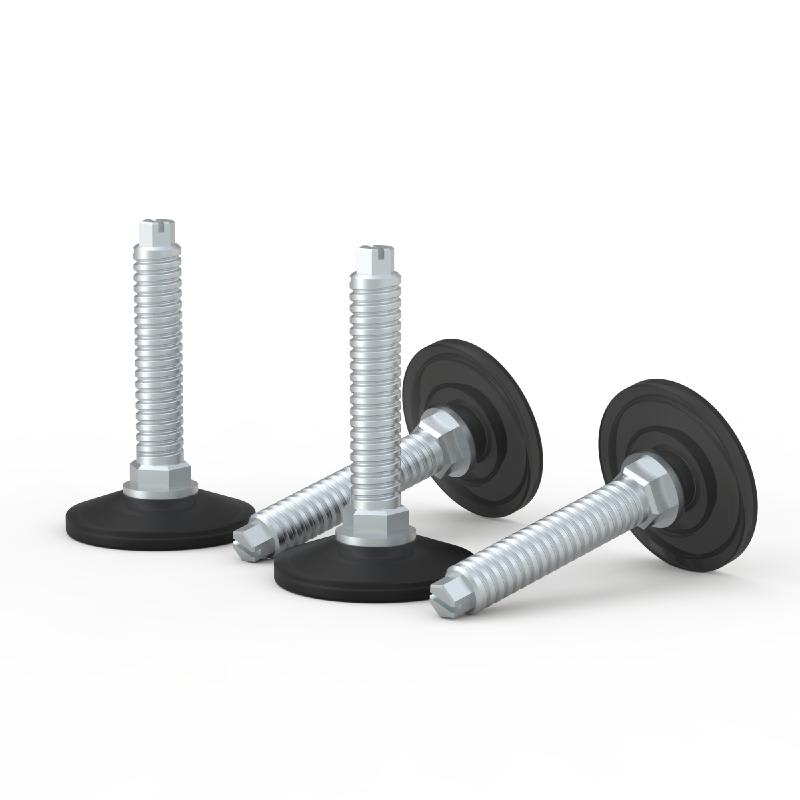 nVent HOFFMAN LF430 Leveling Feet, LF, 67X48X48MM, Mild Steel/Plastic