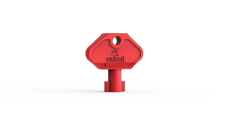 nVent HOFFMAN LSK502 Keys, LSK, 39X40X11MM, Plastic, DIN 3mm