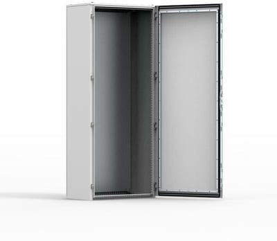 nVent HOFFMAN MKS16084R5 Steel Floor-Standing Enclosure 1600×800×400 mm IP55