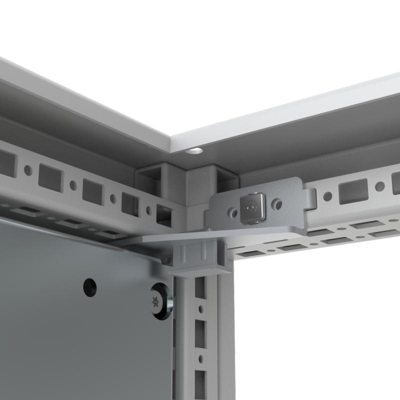 nVent HOFFMAN MPA04 Mounting Brackets Rear Fixing, MPA-RF, 91X84X58MM, Zinc Plated, Mild Steel