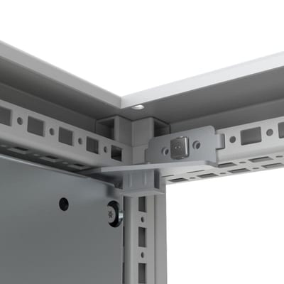 nVent HOFFMAN MPA04 Mounting Brackets Rear Fixing, MPA-RF, 91X84X58MM, Zinc Plated, Mild Steel