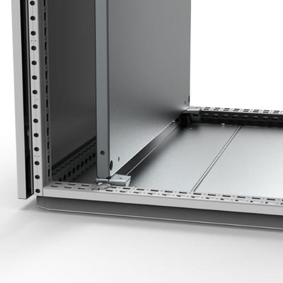 nVent HOFFMAN MPD02 Mounting Plate Adjustment Brackets, MPD, 49X73X34MM, Zinc Plated, Mild Steel
