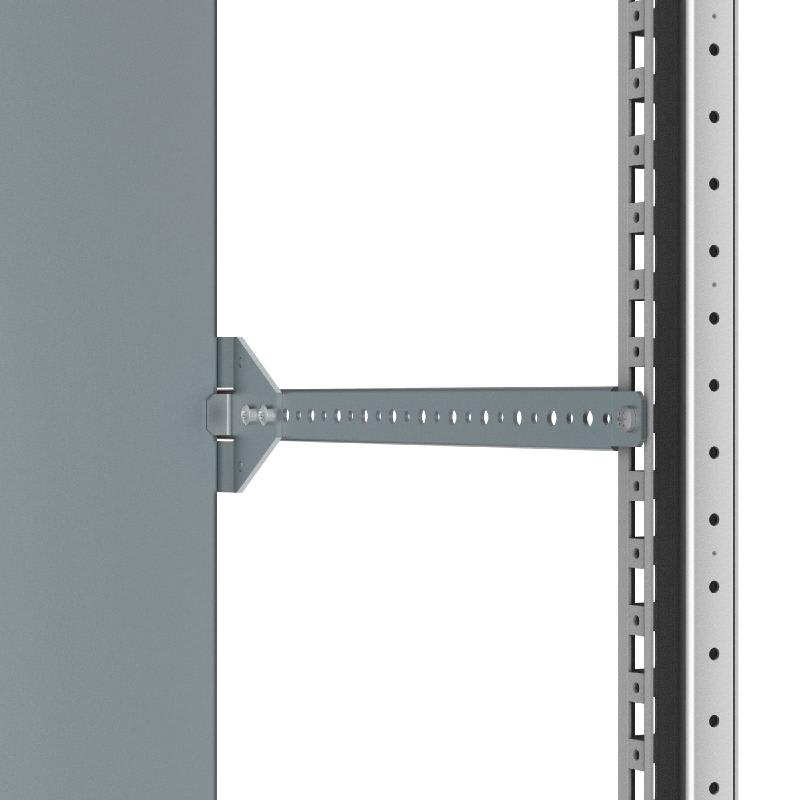 nVent HOFFMAN MPE10 Mounting Plate Fixing Brackets, MPE, 81X75X14MM, Zinc Plated, Mild Steel