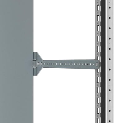 nVent HOFFMAN MPE10 Mounting Plate Fixing Brackets, MPE, 81X75X14MM, Zinc Plated, Mild Steel