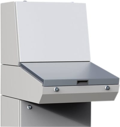 nVent HOFFMAN MPLS122 Console desk lid, 1200, Stainless 304