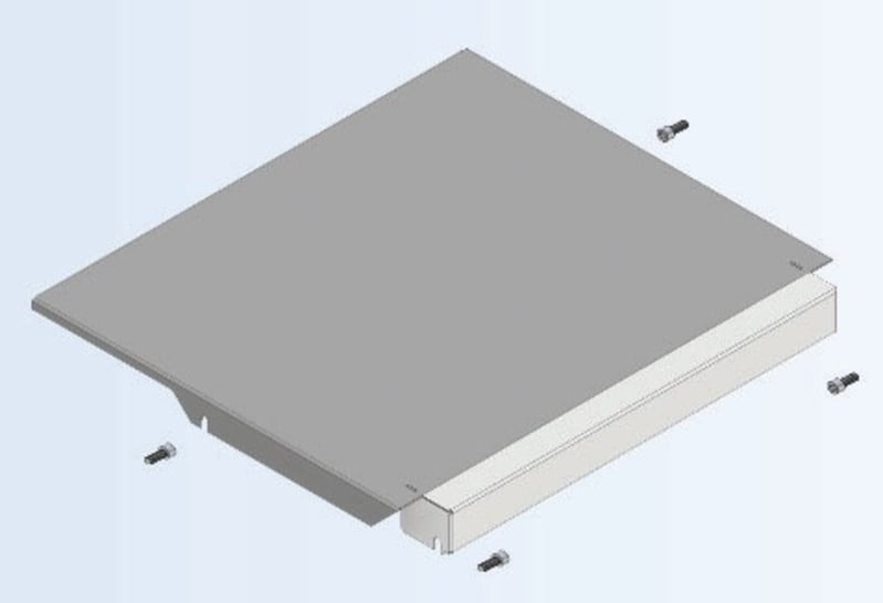 Horizontal separation plate V3 600X400MM (2418869)